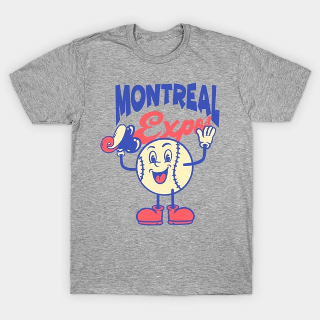 Montreal Expos T-Shirt by asterami